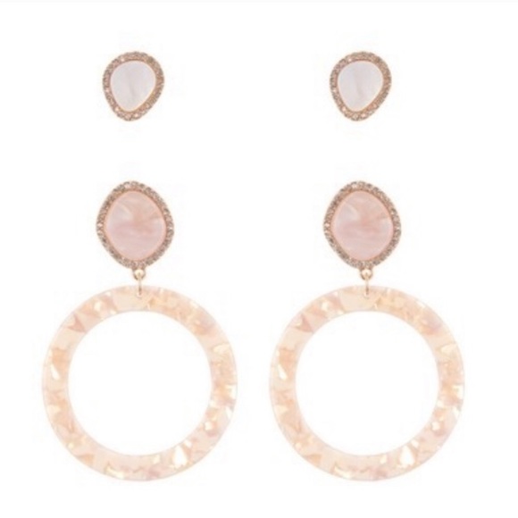 NIB! BAUBLEBAR Resin Hoop Gift Set - Picture 1 of 6